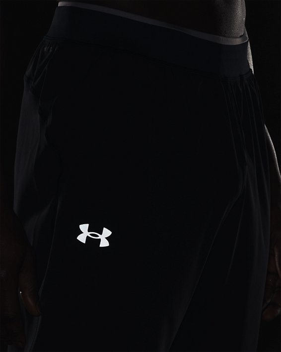 Men's UA Storm Run Pants, Black, pdpMainDesktop image number 4